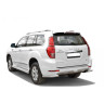 Защита заднего бампера «Уголки» (d63.5) Haval H9(Нерж. Сталь) купить недорого с доставкой в Губкин