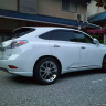 Молдинги на пороги "LX-Mode" для Lexus RX 350 (2008-2012) купить недорого с доставкой в Губкин
