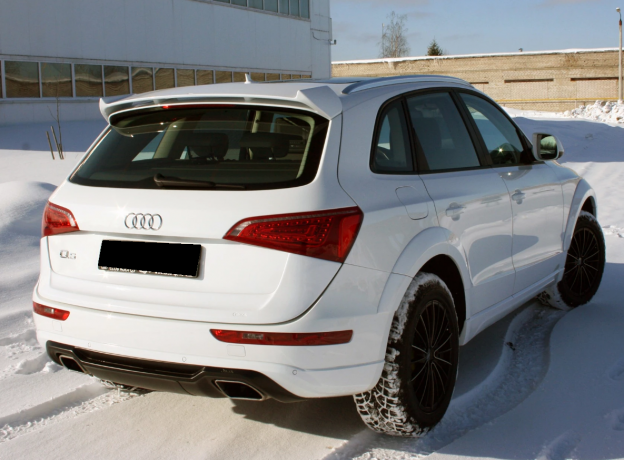 Спойлер (АнтиКрыло) (в комплекте с эмблемой ABT) в стиле "ABT" для Audi Q5 (2008-2012) купить недорого с доставкой в Губкин