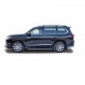 Защита порогов «Труба» для оригинальных порогов (d40) для Lexus LX 450d (20160-н.в.)(Окрашенное) купить недорого с доставкой в Губкин