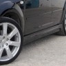 Накладки на пороги "ICС" для Ford Focus 2 (седан, хэтчбек 3-5D)(2004-2011) купить недорого с доставкой в Губкин