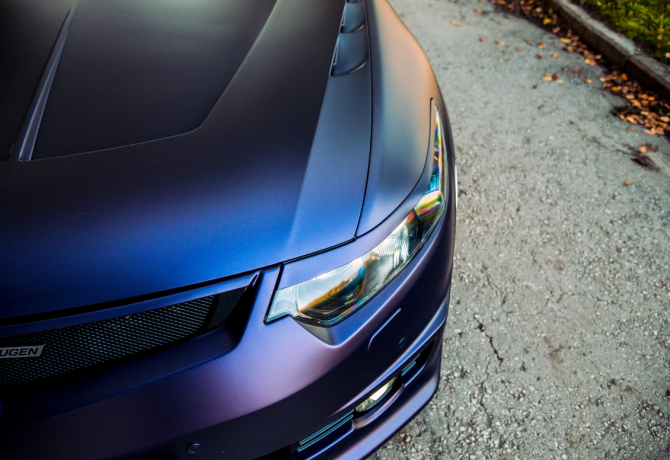 Капот пластиковый "Agressive Air" var №3 для Honda Accord VIII (2008-2013) купить недорого с доставкой в Губкин