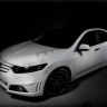 Капот пластиковый "Agressive Air" var №3 для Honda Accord VIII (2008-2013) купить недорого с доставкой в Губкин