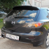 Спойлер пустой "Sport" для Mazda 3, хэтчбэк (2003-2009) купить недорого с доставкой в Губкин