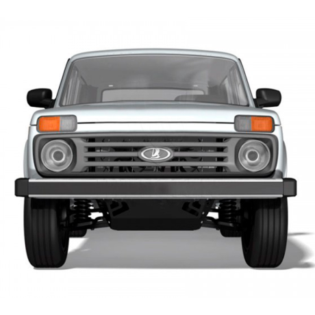 защита двигателя и осей нижних рычагов f-design для L@DA 4x4, urban, стальная 3мм, (не окрашенная) купить недорого с доставкой в Губкин