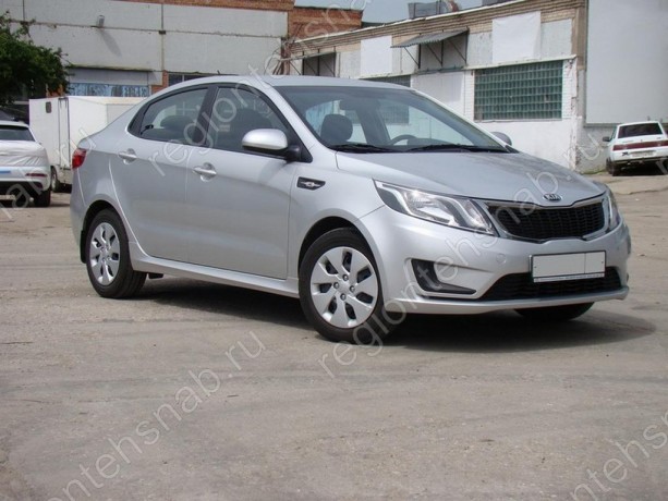 Накладки на пороги для Kia Rio (2010-н.в.) купить недорого с доставкой в Губкин