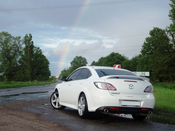 Спойлер на крышку багажника для Mazda 6 Hatchback (2008-2012) купить недорого с доставкой в Губкин